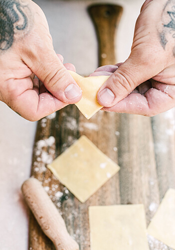 Handmade dough